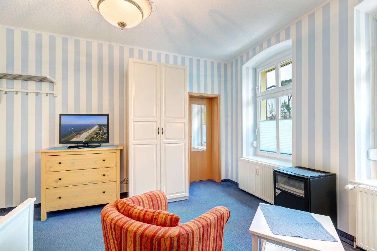Hotel Villa Seeschloesschen ゼーバート・ヘリングスドルフ エクステリア 写真