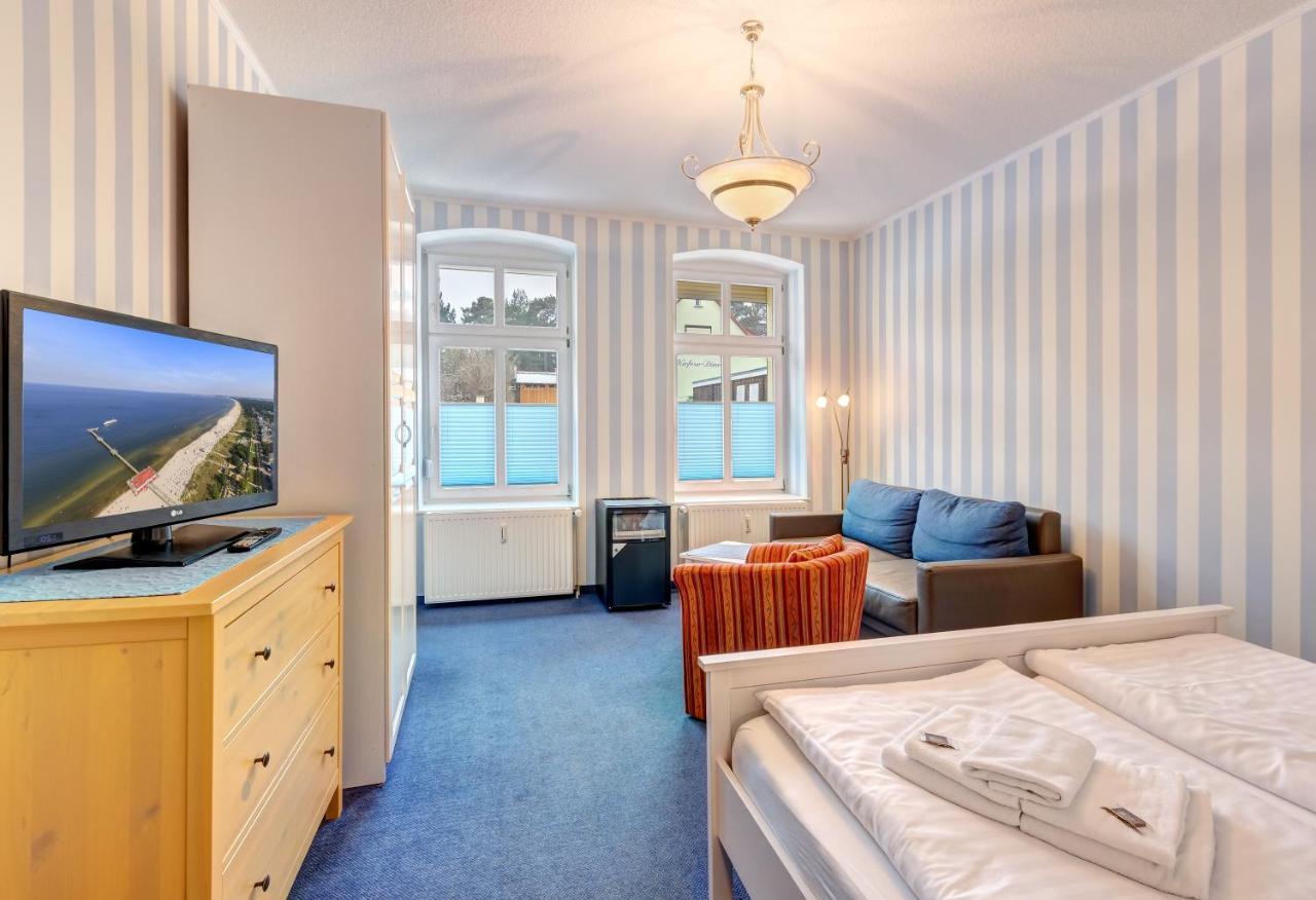 Hotel Villa Seeschloesschen ゼーバート・ヘリングスドルフ エクステリア 写真